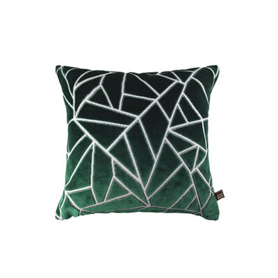 Scatter Box Veda 43cmx43cm Green Cushion