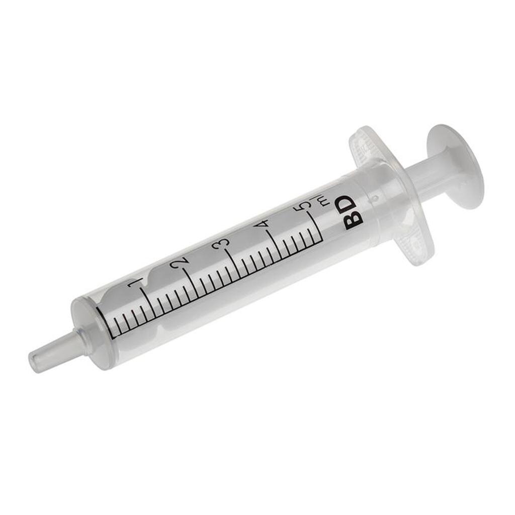 BD Discardit 5ml Hypodermic Syringe Luer Slip (100) J.A.K Marketing