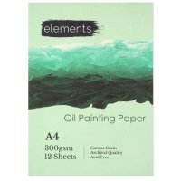 Elements Oil Pad 12s/24p 300 GSM A4