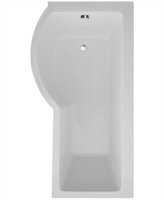 P SHAPE 1700X850MM LH SINGLE ENDED BATH & PANEL