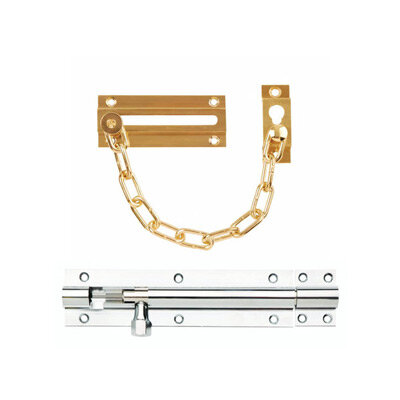 Door Chains Bolts
