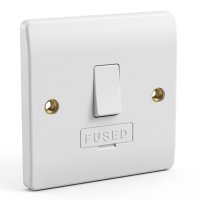 Slim Line Fused Spur With Switch