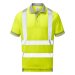 PULSAR&reg; Protect Short Sleeve Polo Shirt Yellow - Recycled Content