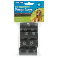 Ancol Bio-Degradable POOP Waste Bags Refill 12x60