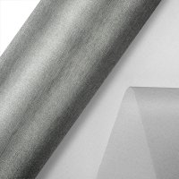 Organza Snow Sheer Roll Silver - 29cm x 25m