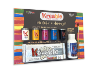 Kreable Modelling Clay & Acrylic Paint Art Kit