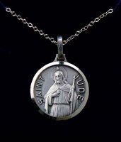 Necklet/Silver Plated/St.Jude   (6903/JUDE)
