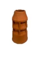Louvre Design Chimney Pot Terracotta 600mm (24")