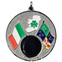 60mm Ireland Medallion (Silver)