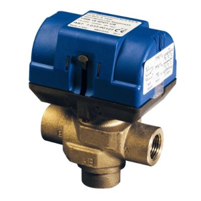 Zoneventiel 3-weg 3/4FF 230V demonteerbaar
