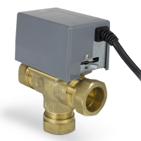Salus PMV32 22mm 3-Port Motorised Valve