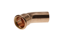 Navigator Press Fit Gas 90 Degree Street Elbow 35mm Copper PFGES-35