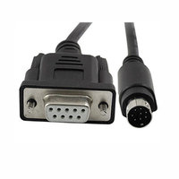 Din Plug to Moulded DB9F