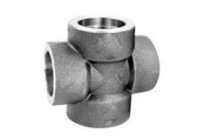 1/2" NPT 3000LB Screwed Cross ASTM/ASME SA105N ASME B16.11 NACE MR.01.75