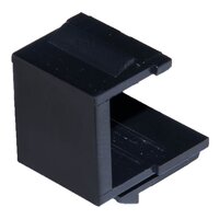 Connectix Patch Panel Blank Black Keystone
