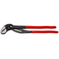 Knipex Cobra XL Pipe Wrench and Water Pump Pliers Plastic Coated Grey Atramentized 400mm 87 01 400