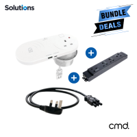 CMD Neptune, Elite+ 4 Gang & 2.0M Starter Lead (White)