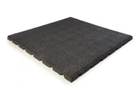 Aslon Rubber Tile 50x50cm 25mm Black