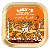 Lilys Kitchen Dog Tray Sunday Lunch 10x150g