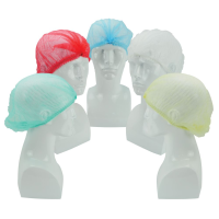 Shield Mop Caps, Double Stiched/Elasticated, 1000/Case