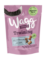 Wagg Dog Training Treats Bumper Pack - Chicken, Beef & Lamb 500g x 5
