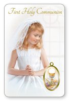Card/Resin Drop/Communion Girl   (C71757)