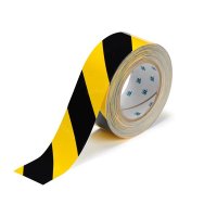 50mm Black and Yellow Adhesive Floor Tape Chevron