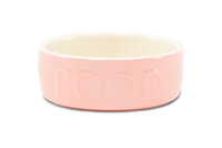Scruffs Stoneware Classic FOOD Bowl 13cm Pink x 6