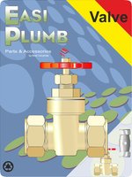 Easi Plumb 3/4" C x C Gate Valve