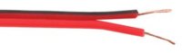2 CORE CABLE FIGURE 8 14/0.20MM RED BLACK COPPER