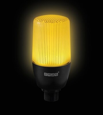 IF5Y024ZMR05 Signalling Device 22mm IP65 24V AC/DC LED, With Buzzer, Rotational Single Colour Yellow