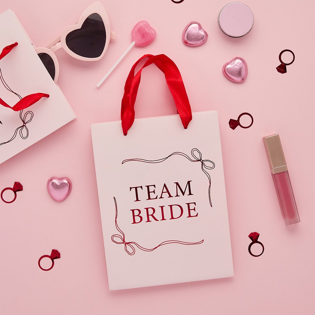 Team Bride Hen Party Bags - Pack of 5