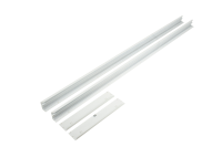 SPACE and ATMOS surface mount box kit for 30x120 panel, White, 50mm deep, flat packed