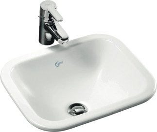 CONCEPT I/CTP BSN 42X35 WHITE NTH RECT