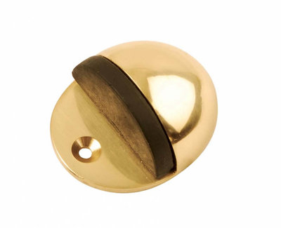 Dale Hardware Brass 44 x 51mm Oval Door Stop DP005306