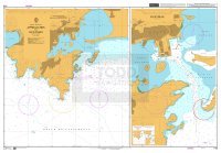 ADMIRALTY Chart - 1105 Approaches to Guaymas