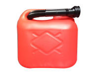5L Plastic Jerry Can - Red