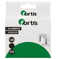 Fortis 12mm Heavy Duty Staples Box of 2000 Type 140