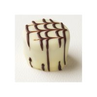 Caluwe Artisan - Zebra - hazelnut praline with mocha in white chocolate 21.6g x 1kg