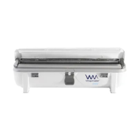 Wrapmaster 4500 Cling Film, Foil and Parchment Dispenser 63M97