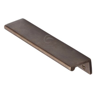 RBL3384 75 - Solid Bronze Edge Cabinet Pull 75mm