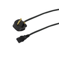 LEDJ 13A to IEC 1.5m Cable Lead (13A Fuse)