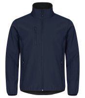 Navy Clique Classic Softshell Jacket