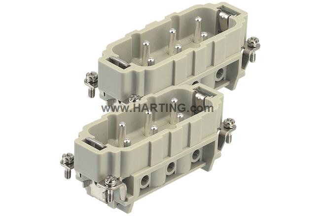 09310062611 12+ Earth Male Connector Screw Terminal 7-12  Size 32B (Current Rating  400/690V  35A)