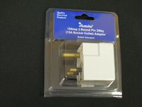 15 Amp Fused 2 X 13Amp Outlets Multiplug