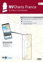 NV Chart Atlas - FR8 France - Île d'Oléron à San Sebastian - Bordeaux