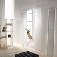 Evokit 100mm Double Door Jamb Kit White - ACC.462.14