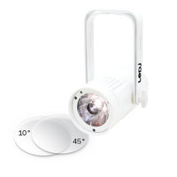 LEDJ Event Spot DL (White Housing)