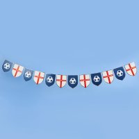 Come On England Card Flag Bunting 2.5m