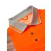 PULSAR&reg; LIFE Men's Hi-Vis Long Sleeve Orange Polo Shirt